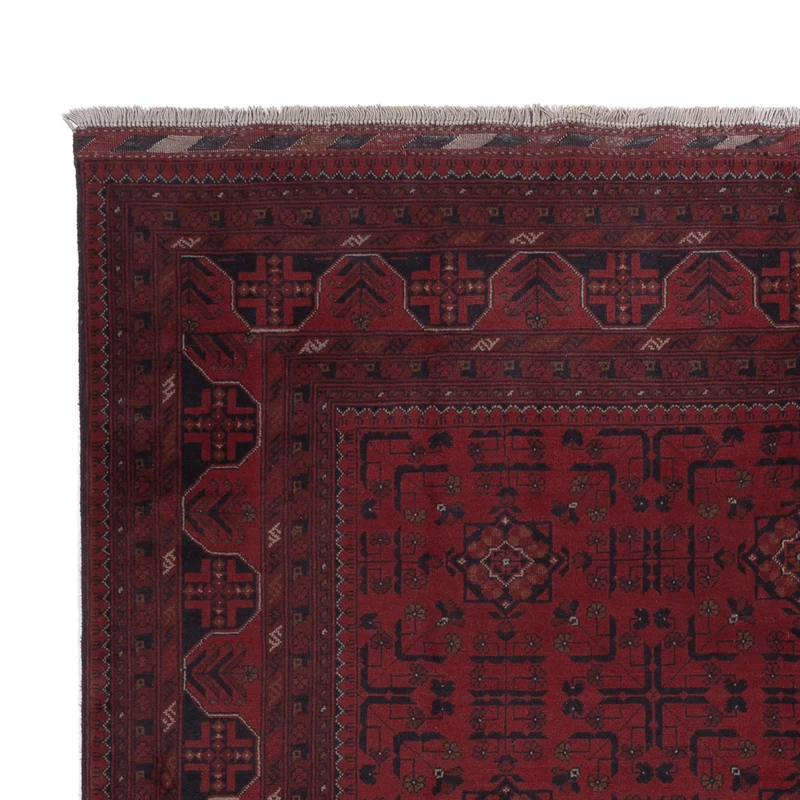 Khal Mohammadi Teppich 196x306cm - Orientteppich - dunkelrot
