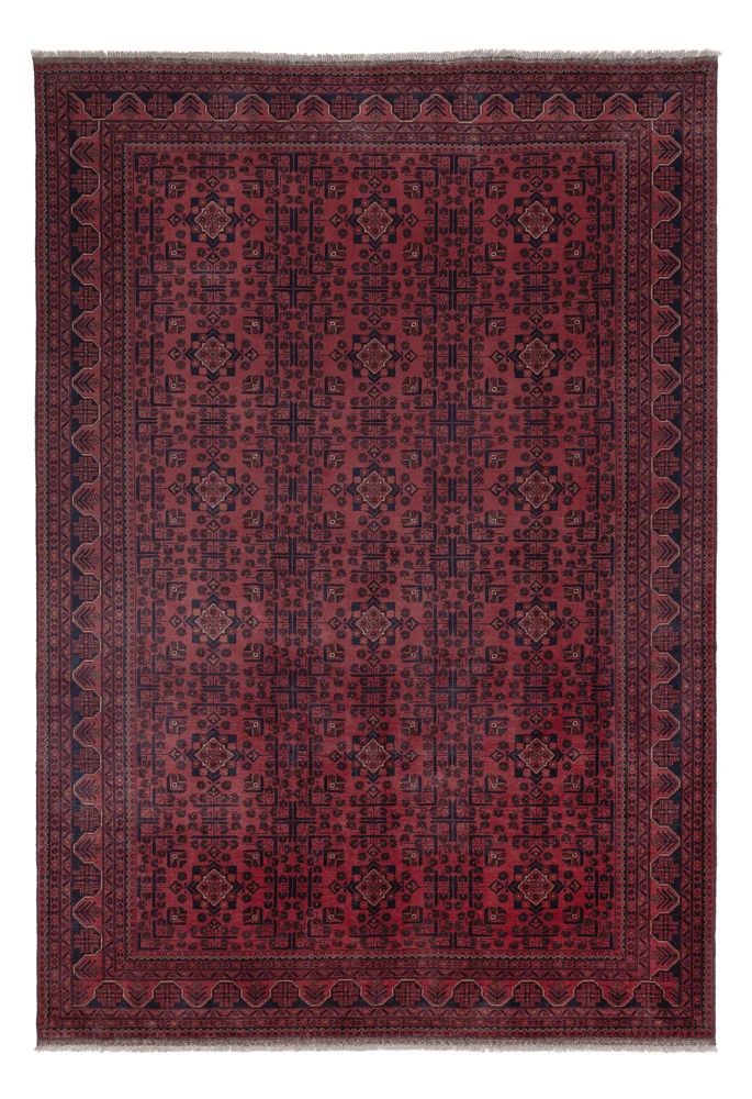 Khal Mohammadi Teppich 200x295cm - Orientteppich - dunkelrot
