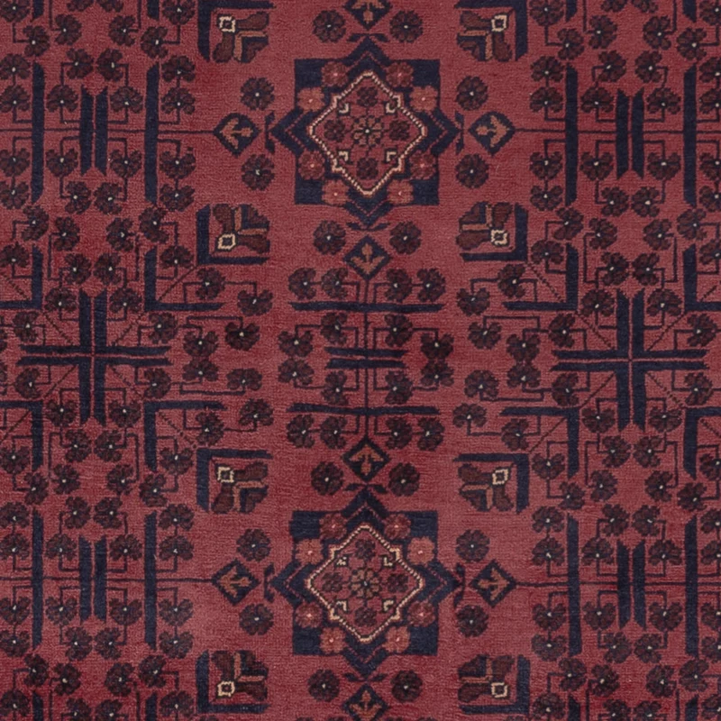 Khal Mohammadi Teppich 200x295cm - Orientteppich - dunkelrot