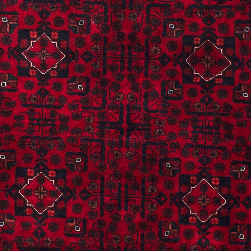 Khal Mohammadi Teppich 168x238cm - Orientteppich - dunkelrot