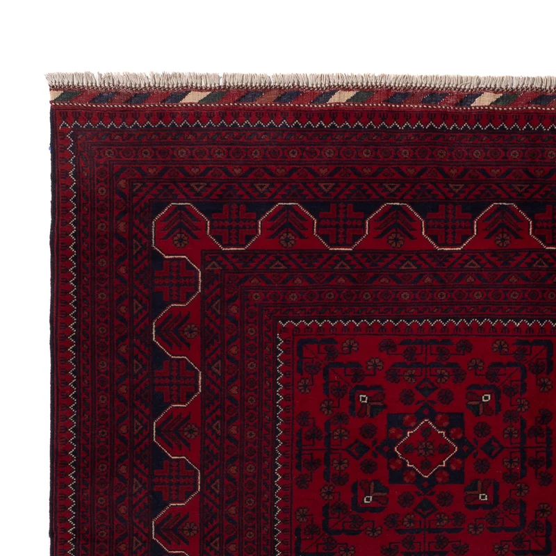 Khal Mohammadi Teppich 170x233cm - Orientteppich - dunkelrot