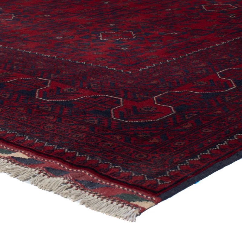 Khal Mohammadi Teppich 170x233cm - Orientteppich - dunkelrot