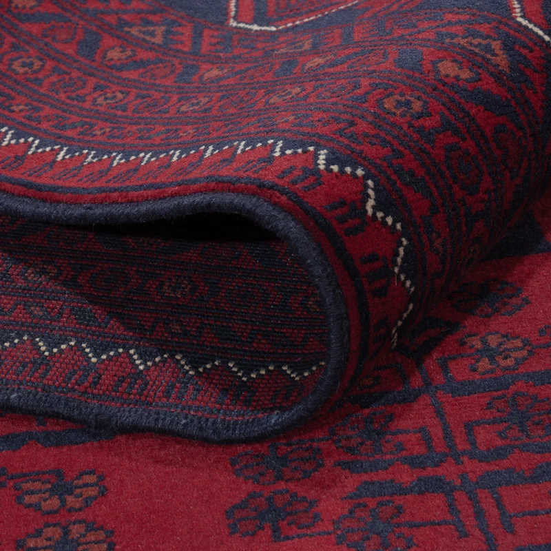 Khal Mohammadi Teppich 170x233cm - Orientteppich - dunkelrot