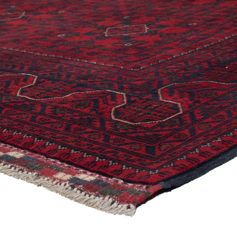 Khal Mohammadi Teppich 162x245cm - Orientteppich - dunkelrot