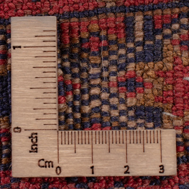Kelim Afghan Teppich 130x180cm - dunkelrot
