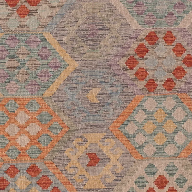 Kelim Maimene Teppich 245x339cm - mehrfarbig