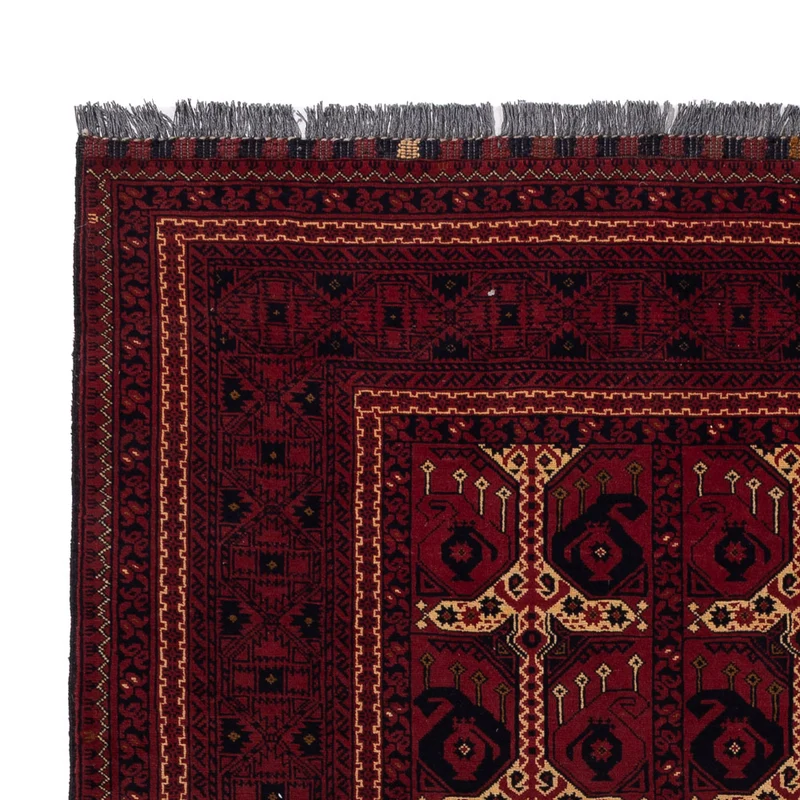 Khal Mohammadi Teppich 163x238cm - Orientteppich - dunkelrot