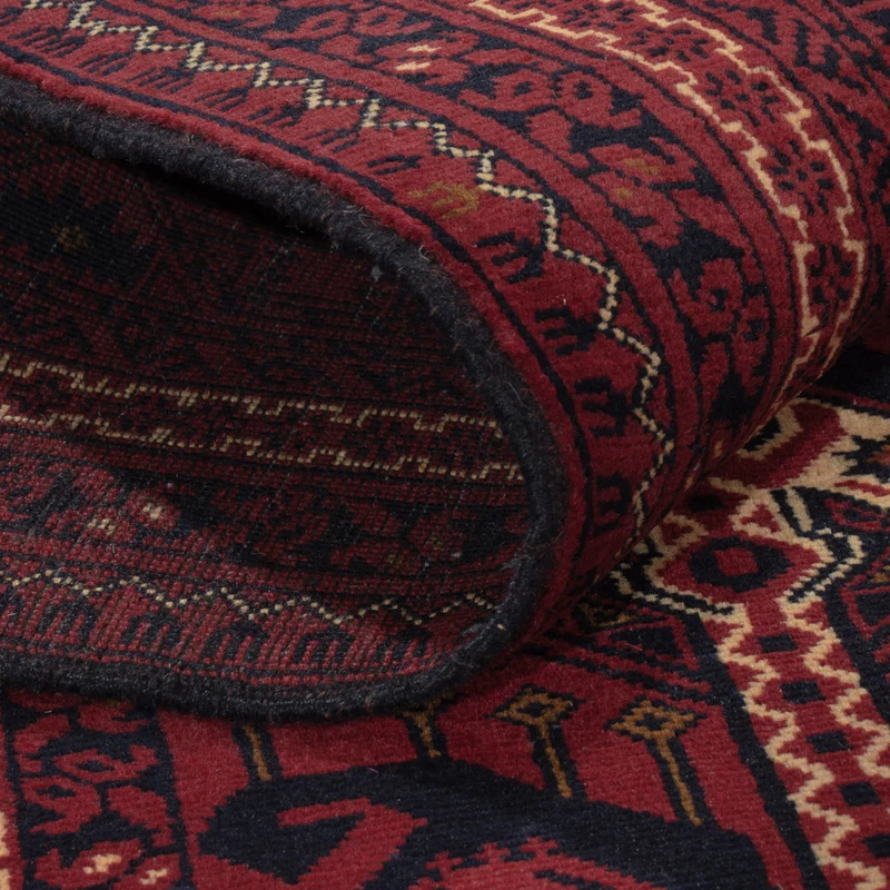 Khal Mohammadi Teppich 163x238cm - Orientteppich - dunkelrot