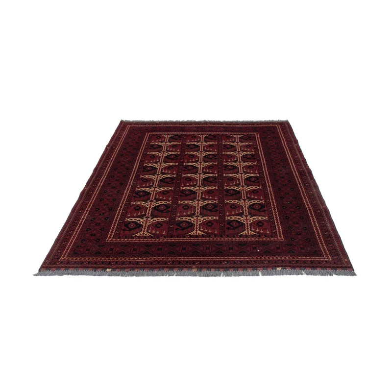 Khal Mohammadi Teppich 163x238cm - Orientteppich - dunkelrot