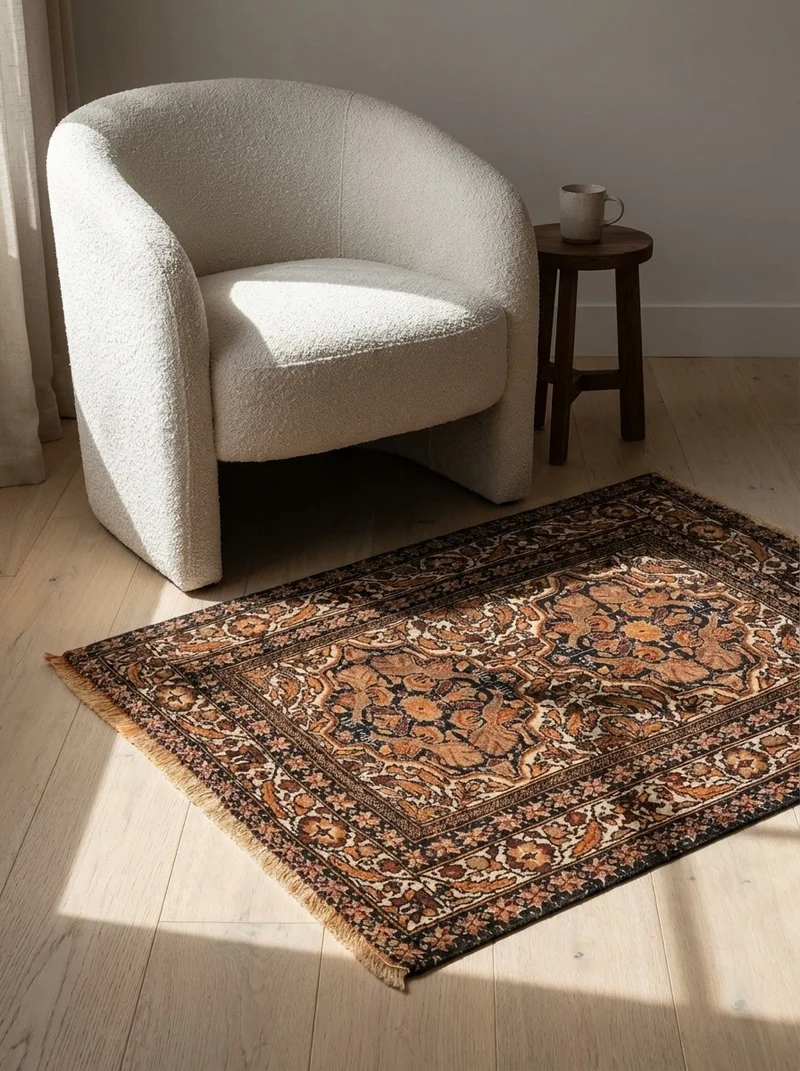 Belutch · Handgeknüpft – Braun, 75x67 cm