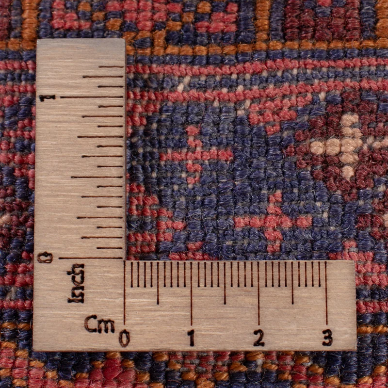 Kelim Afghan Teppich 150x193cm - dunkelrot