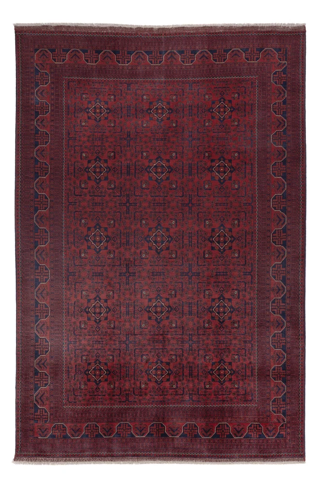 Khal Mohammadi Teppich 199x289cm - Orientteppich - dunkelrot