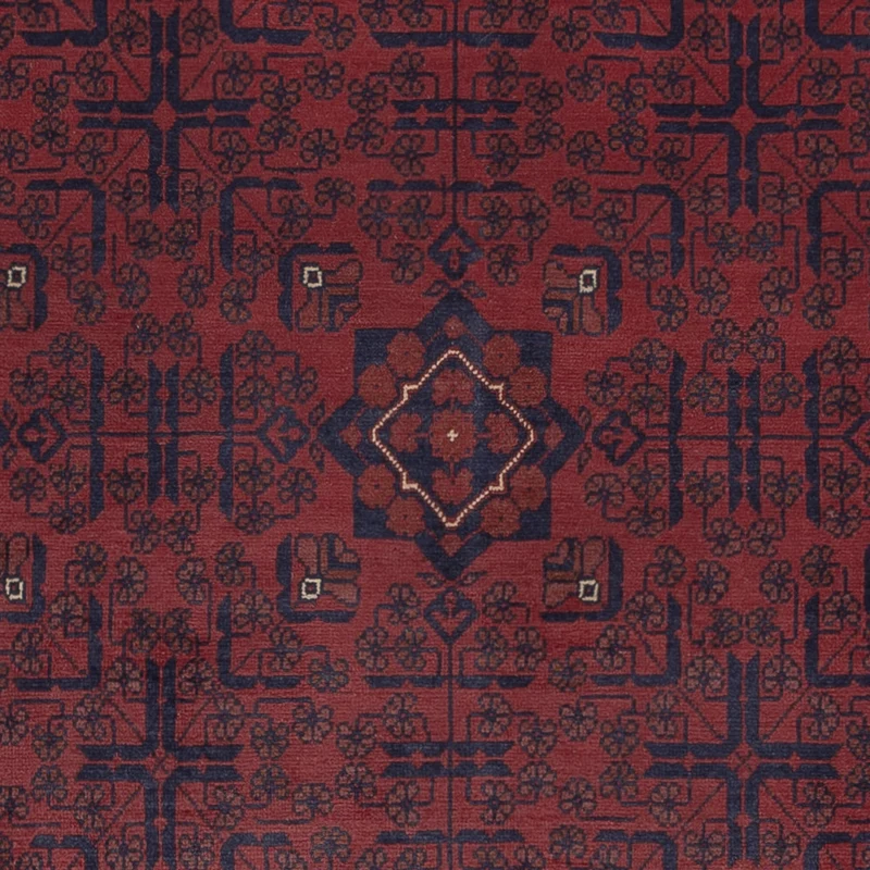 Khal Mohammadi Teppich 199x289cm - Orientteppich - dunkelrot
