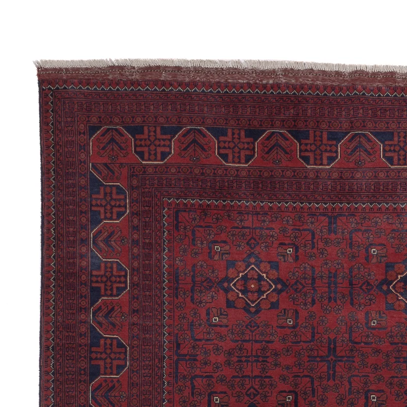 Khal Mohammadi Teppich 199x289cm - Orientteppich - dunkelrot