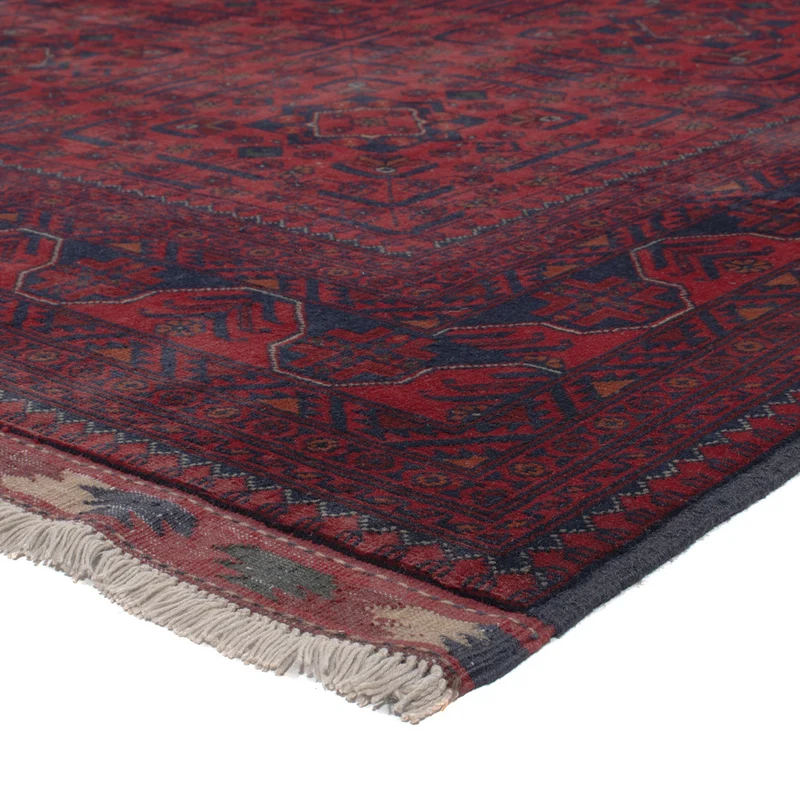 Khal Mohammadi Teppich 198x288cm - Orientteppich - dunkelrot