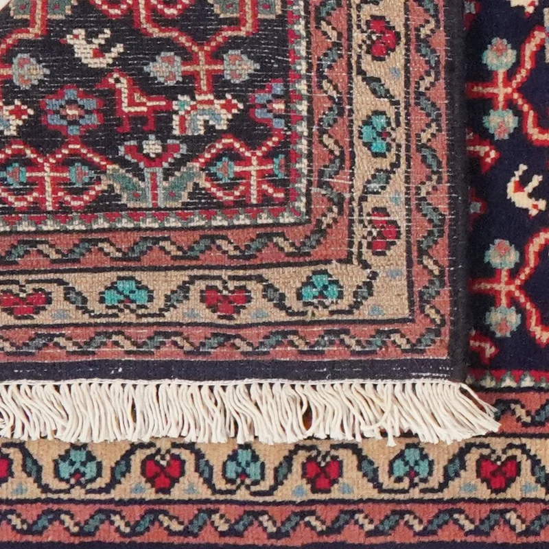 Assadabad · Handgeknüpft – Blau, 236x72 cm