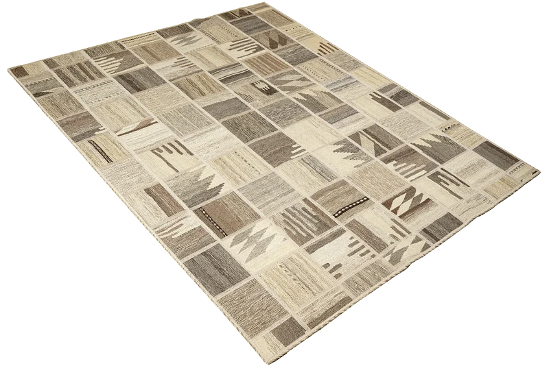 Kelim Tekkeh · Handgewebt – Beige, 200x150 cm