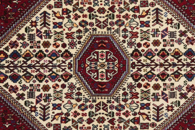 Abadeh · Handgeknüpft – Beige, 151x100 cm