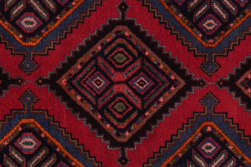 Zagheh · Handgeknüpft – Rot, 135x75 cm
