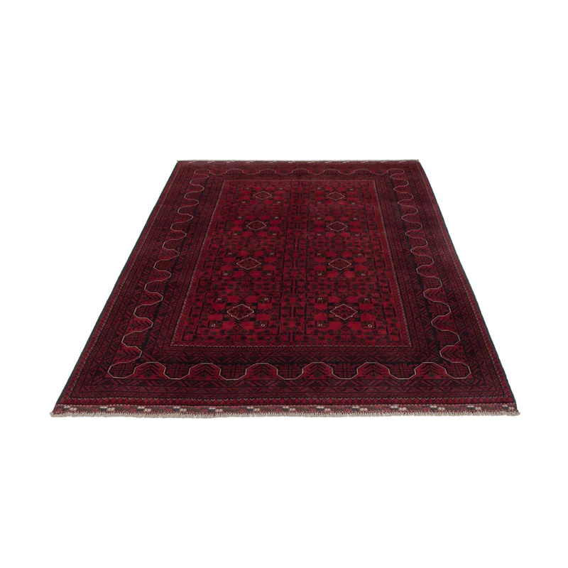 Khal Mohammadi Teppich 161x242cm - Orientteppich - dunkelrot