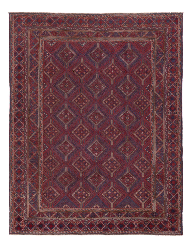 Kelim Afghan Teppich 155x207cm - rost