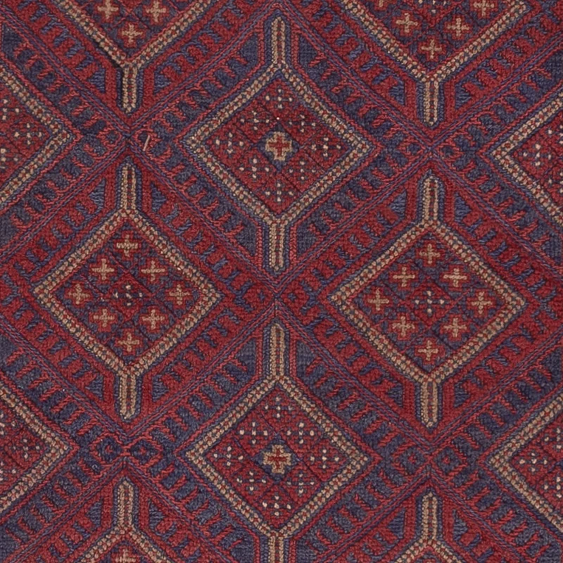 Kelim Afghan Teppich 155x207cm - rost