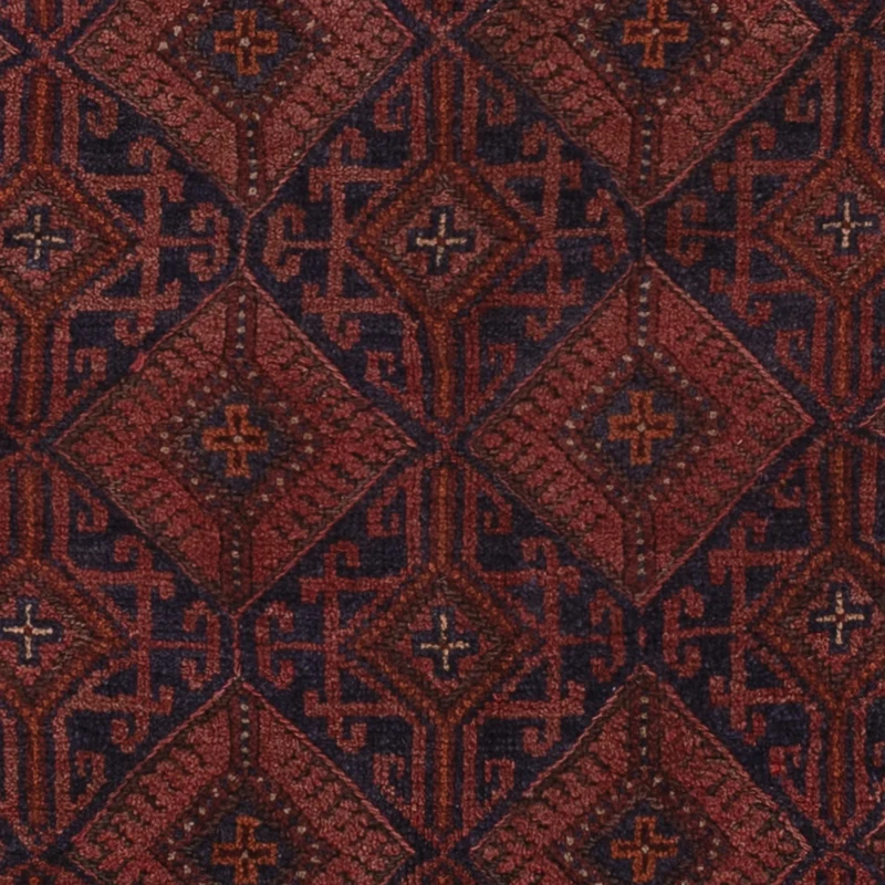 Kelim Afghan Teppich 158x198cm - dunkelbeige