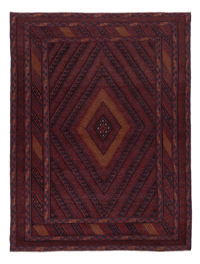 Kelim Afghan Teppich 155x201cm - rost