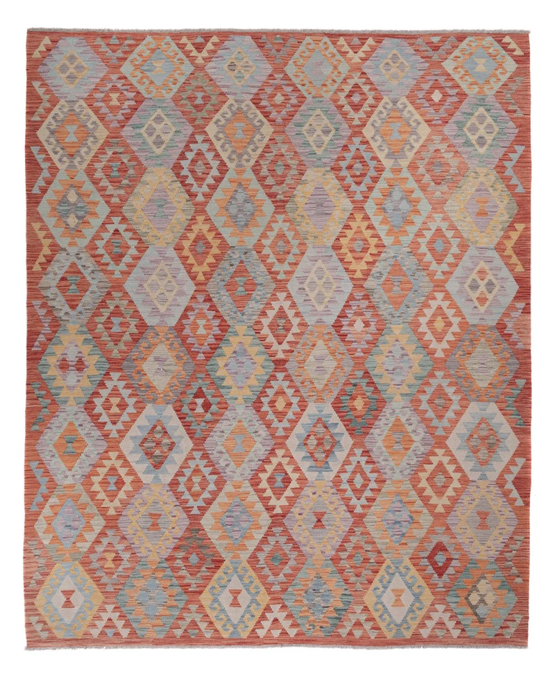Kelim Maimene Teppich 253x307cm - mehrfarbig