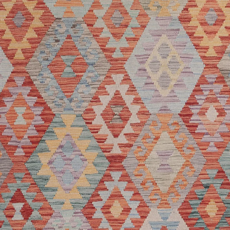 Kelim Maimene Teppich 253x307cm - mehrfarbig