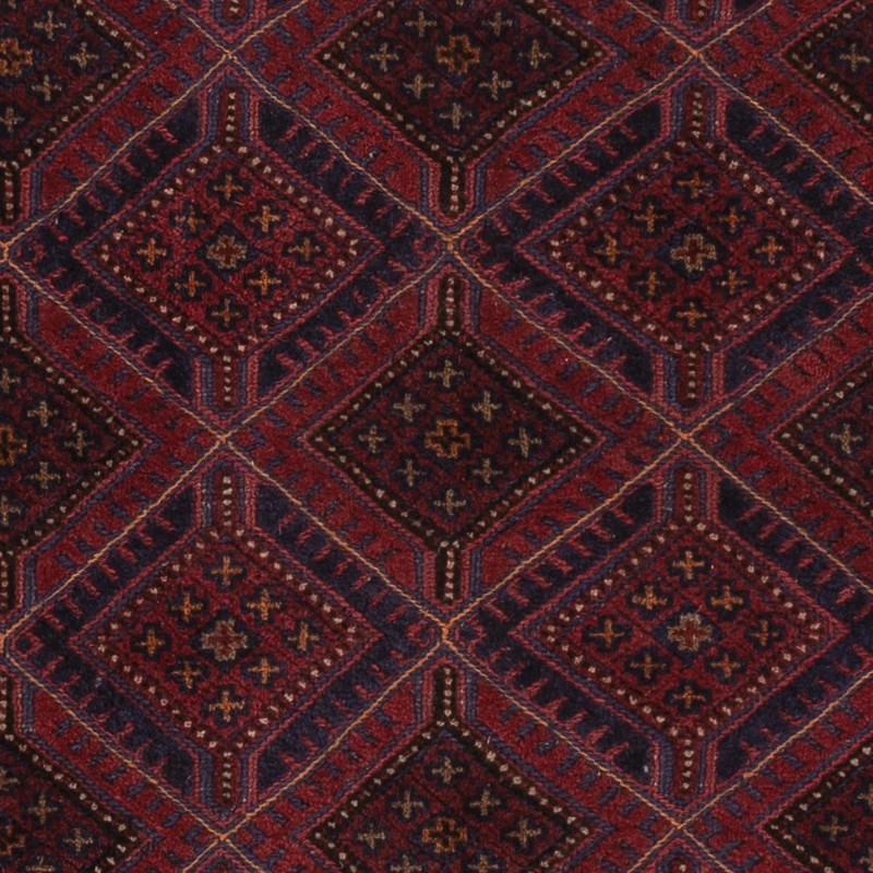 Kelim Afghan Teppich 159x190cm - dunkelbeige