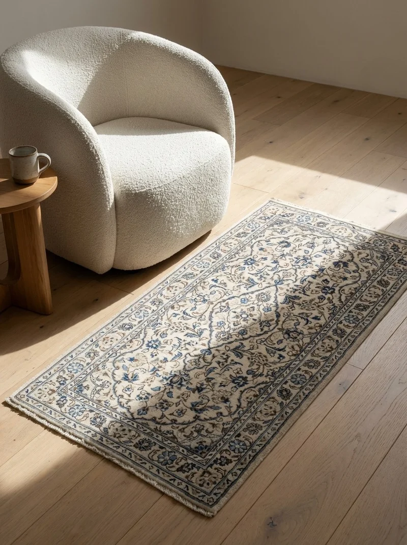 Ardakan · Handgeknüpft – Beige, 158x78 cm