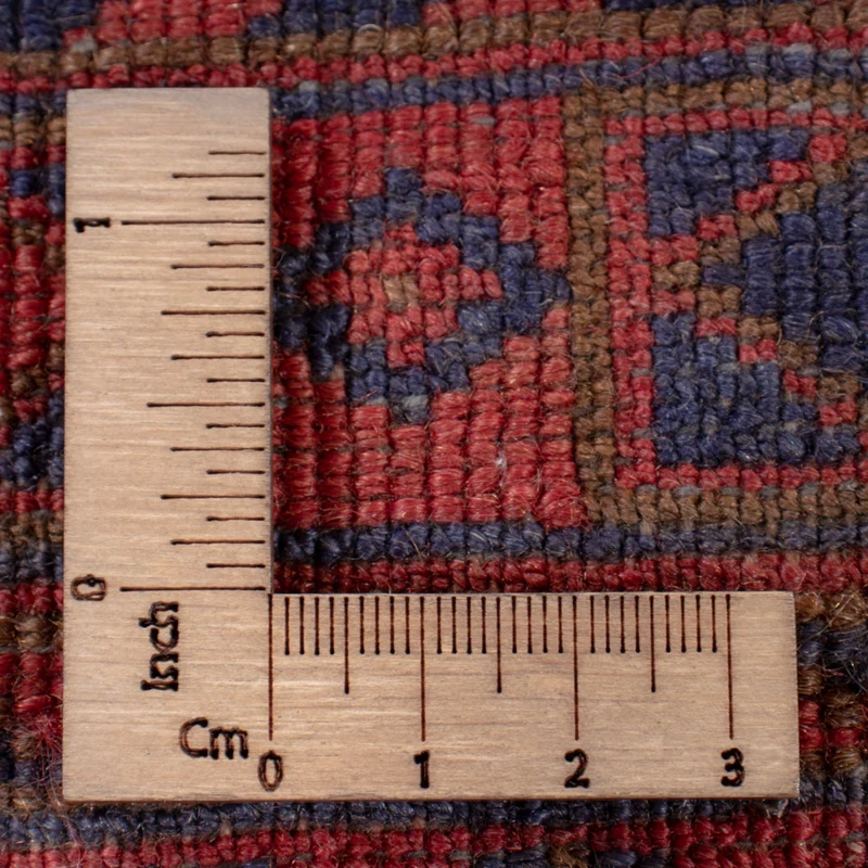 Kelim Afghan Teppich 155x182cm - dunkelrot