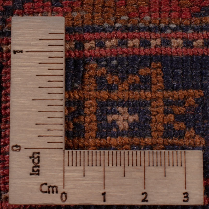 Kelim Afghan Teppich 145x195cm - dunkelrot