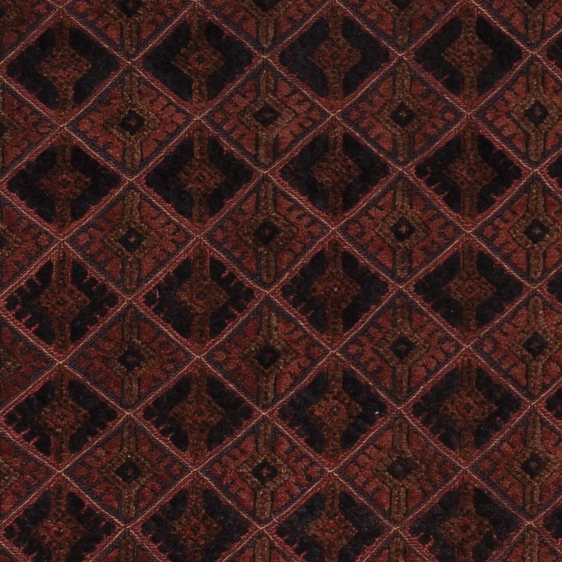 Kelim Afghan Teppich 148x195cm - dunkelrot