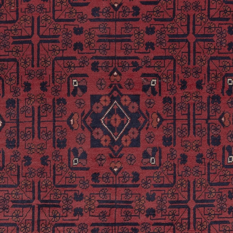 Khal Mohammadi Teppich 195x289cm - Orientteppich - dunkelrot