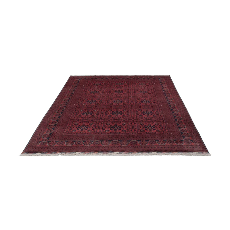 Khal Mohammadi Teppich 195x289cm - Orientteppich - dunkelrot