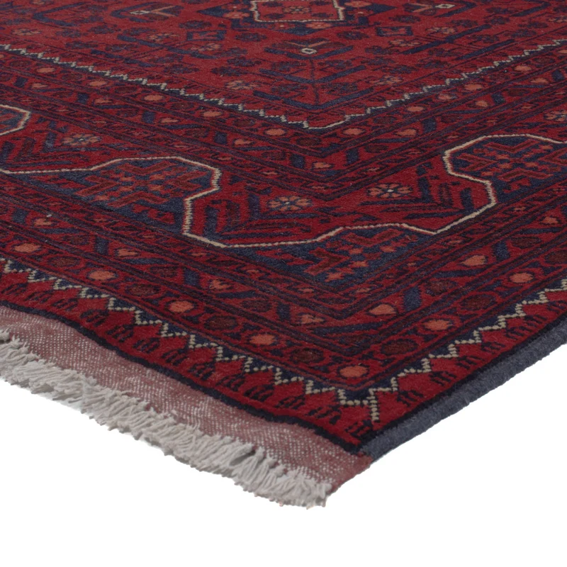 Khal Mohammadi Teppich 195x290cm - Orientteppich - dunkelrot