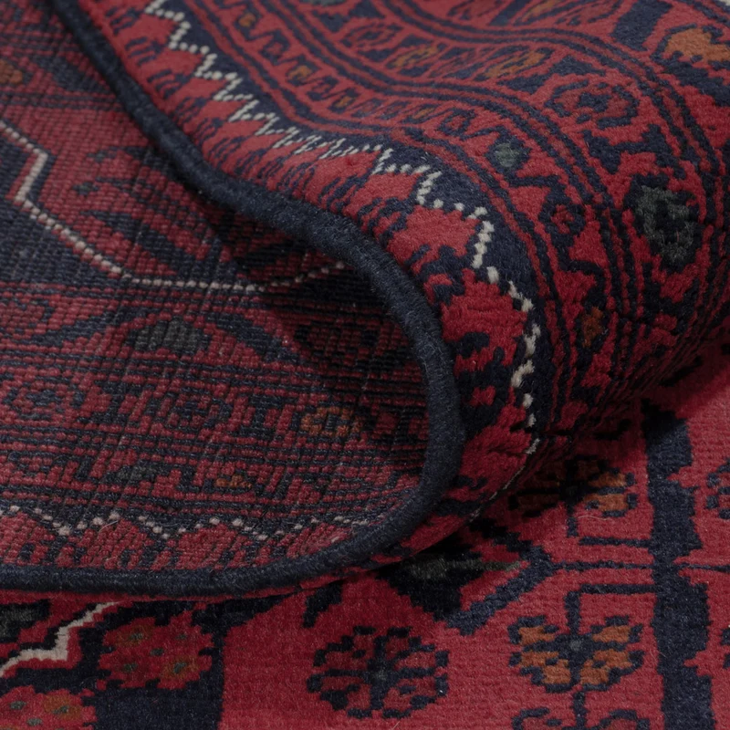 Khal Mohammadi Teppich 194x288cm - Orientteppich - dunkelrot