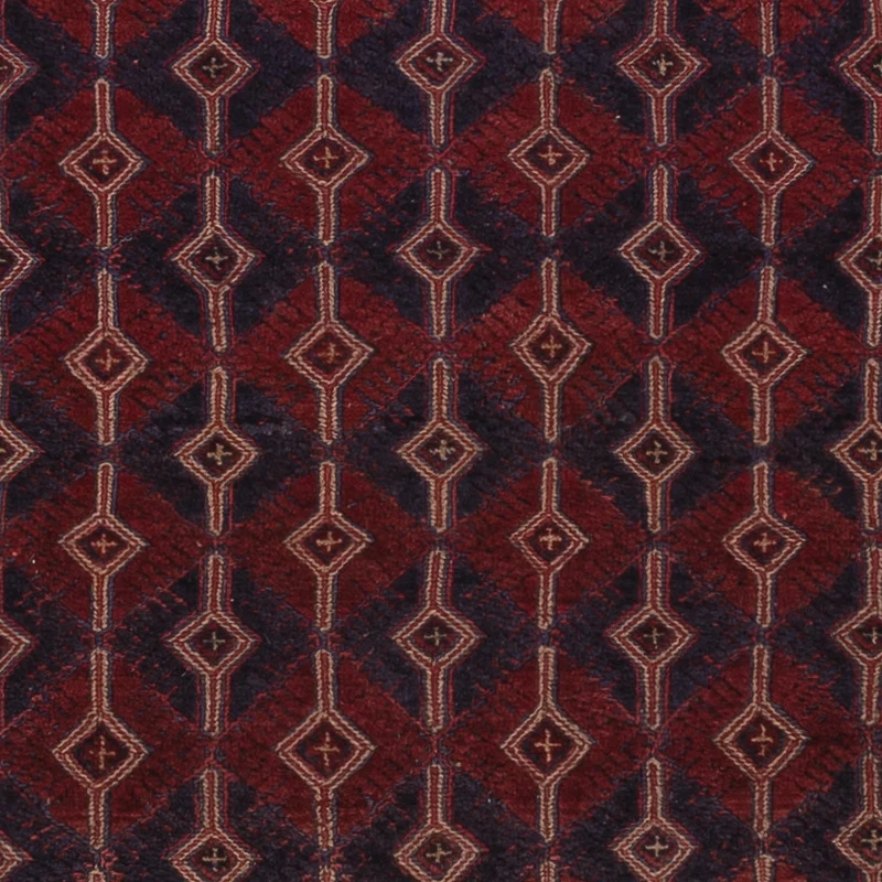 Kelim Afghan Teppich 160x190cm - dunkelbeige