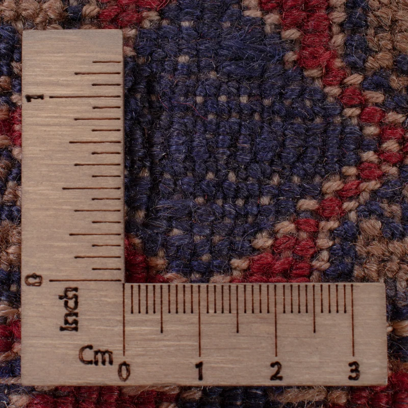 Kelim Afghan Teppich 160x190cm - dunkelbeige