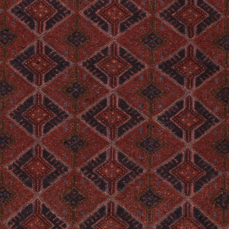 Kelim Afghan Teppich 153x199cm - dunkelbeige