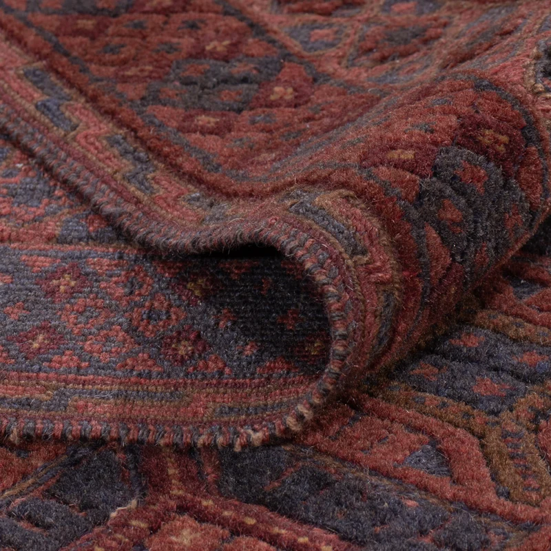 Kelim Afghan Teppich 153x199cm - dunkelbeige