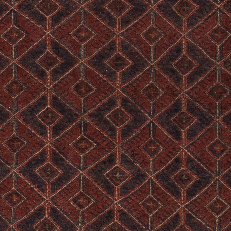 Kelim Afghan Teppich 149x202cm - dunkelbeige