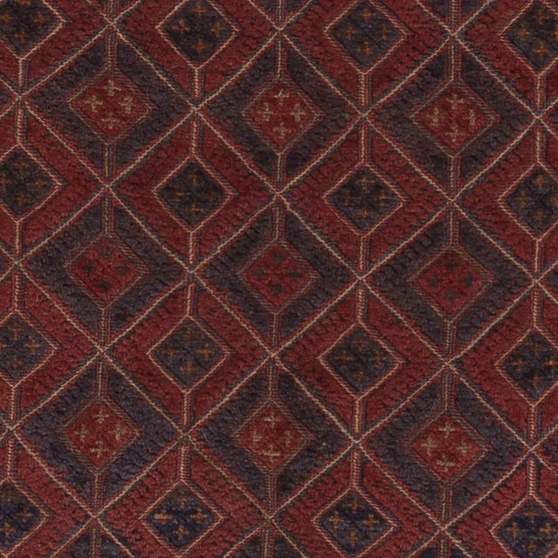 Kelim Afghan Teppich 154x197cm - dunkelbeige