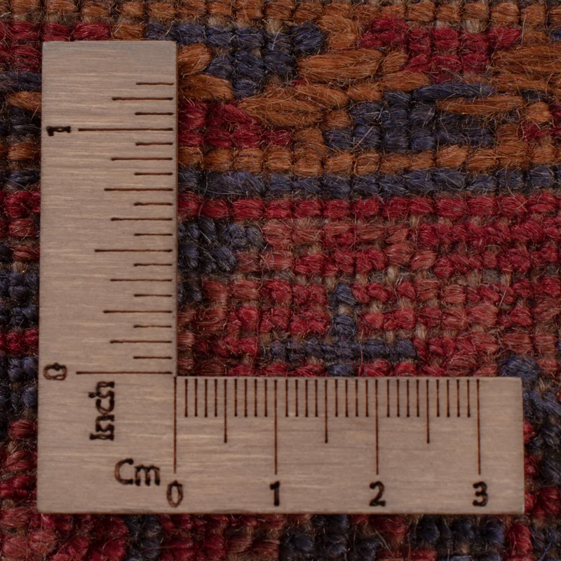 Kelim Afghan Teppich 154x197cm - dunkelbeige