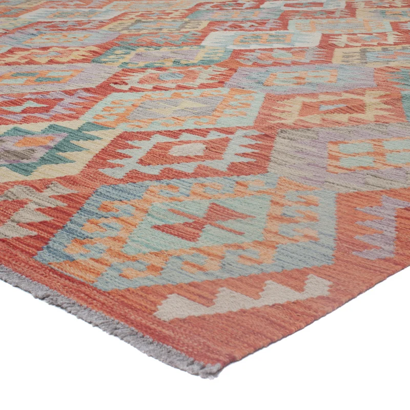 Kelim Maimene Teppich 251x305cm - mehrfarbig