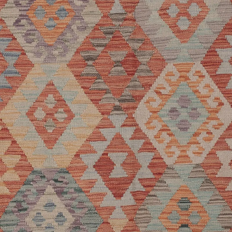 Kelim Maimene Teppich 257x296cm - mehrfarbig