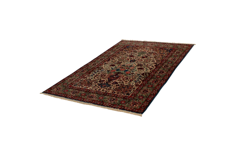 Kashan · Handgeknüpft – Braun, 202x135 cm
