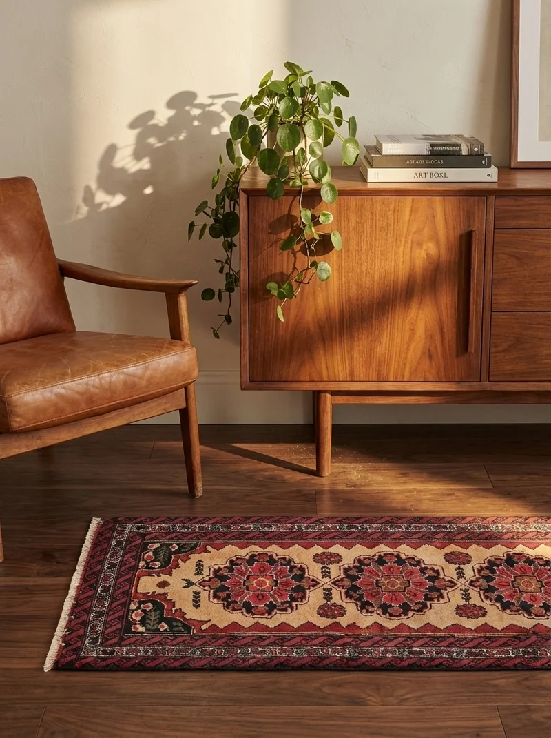 Belutch · Handgeknüpft – Beige, 135x68 cm